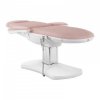 Fotel kosmetyczny PHYSA PORDENONE POWDER PINK - różowo-biały PHYSA 10040477 PHYSA PORDENONE POWDER PINK